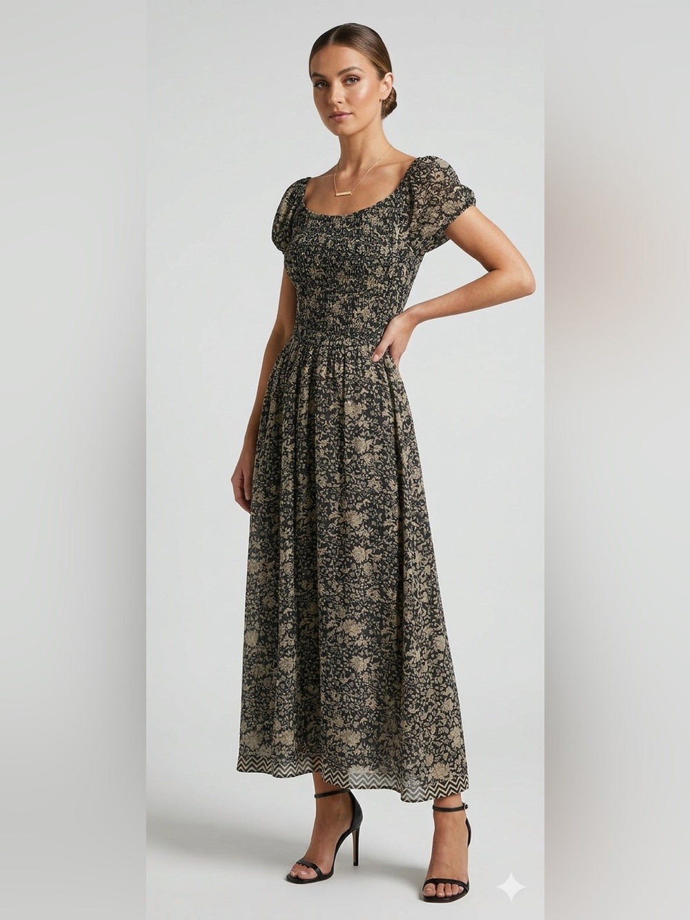 Free People Floral Maxi Dress